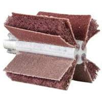 Interleaf Flap B-405 Bore Polisher, Aluminum Oxide, 80 Grit, 1-3/4" x 1-1/2" x Equipment World