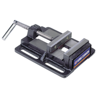 Drill Press Vise, 3" Jaw Width, 0" Throat Depth, Bench Mount Base Equipment World