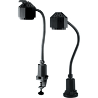 Sunnex Task Lights - 50 Watt Moisture Resistant Halogen Task Lights, 50 W, Halogen, 27" Neck, Black Equipment World