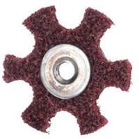 Abrasotex Surface Preparation Star, 3" Dia., Medium Grit, Aluminum Oxide Equipment World