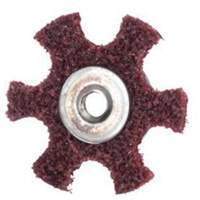 Abrasotex Surface Preparation Star, 2" Dia., Medium Grit, Aluminum Oxide Equipment World