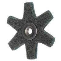Abrasotex Surface Preparation Star, 2" Dia., Very Fine Grit, Aluminum Oxide Equipment World