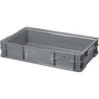 Syst&egrave;me de contenants d'exp&eacute;dition 4845 de StakPak Plus, 15" la x 24" p x 5" h, Gris Equipment World