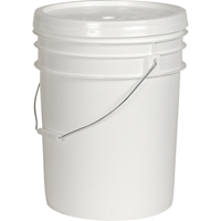 General Purpose Pail without Lid, Plastic, 4 L Equipment World