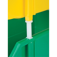 Stack & Hang Bin, 5-7/8" W x 4-11/16" H x 9-13/16" D, Yellow Equipment World