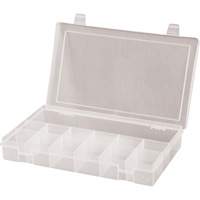 Compact Compartment Cases, 6.75" W x 11" D x 1.75" H, 13 Compartments Equipment World