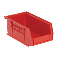 Ultra Stack & Hang Bin, 4-1/8" W x 3" H x 7-3/8" D, Red Equipment World