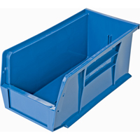 Ultra Stack & Hang Bin, 5-1/2" W x 5" H x 10-7/8" D, Blue Equipment World