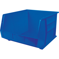 Ultra Stack & Hang Bin, 16-1/2" W x 11" H x 18" D, Blue Equipment World