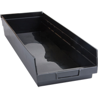 Recycled Shelf Bins, 8-1/8" W x 23-5/8" D x 4" H, 50 lbs. Capacity Equipment World