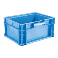 Syst&egrave;me de contenants d'exp&eacute;dition 4845 de StakPak Plus, 15" la x 12" p x 7,5" h, Bleu royal Equipment World