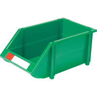 Stack & Hang Bin, 8-3/16" W x 6-3/16" H x 14" D, Green Equipment World