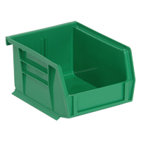Ultra Stack & Hang Bin, 4-1/8" W x 3" H x 5-3/8" D, Green Equipment World