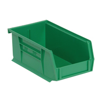 Ultra Stack & Hang Bin, 4-1/8" W x 3" H x 7-3/8" D, Green Equipment World