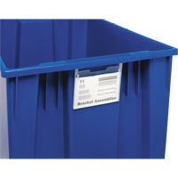 Support d'&eacute;tiquette pour contenant Stack & Nest Equipment World