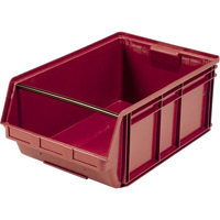 Giant Stacking Containers, 18.375" W x 29" D x 11.875" H, Red Equipment World