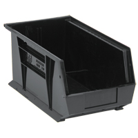 Ultra Stack & Hang Bin, 8-1/4" W x 7" H x 14-3/4" D, Black Equipment World