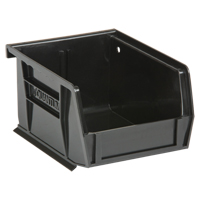Ultra Stack & Hang Bin, 4-1/8" W x 3" H x 5-3/8" D, Black Equipment World