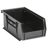 Ultra Stack & Hang Bin, 4-1/8" W x 3" H x 7-3/8" D, Black Equipment World