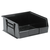 Ultra Stack & Hang Bin, 11" W x 5" H x 10-7/8" D, Black Equipment World