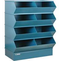 Syst&egrave;mes sectionnels &agrave; assembler, Cap. 5000 lb, 37" la x 24" p x 44" h, Bleu Equipment World