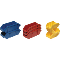 Boîtes &agrave; ramassage rapide "Quick Pick", 5" x 6,625" x 9,5", Rouge Equipment World