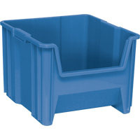Giant Stacking Containers, 16.5" W x 17.5" D x 12.5" H, Blue Equipment World