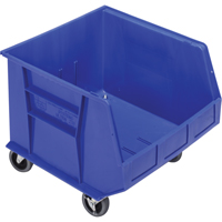 Bac mobile, 14" ha x 16-1/2" la x 18" p, Capacit&eacute; de 75 lb, Bleu Equipment World