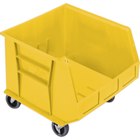 Bac mobile, 14" ha x 16-1/2" la x 18" p, Capacit&eacute; de 75 lb, Jaune Equipment World