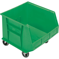 Bac mobile, 14" ha x 16-1/2" la x 18" p, Capacit&eacute; de 75 lb, Vert Equipment World