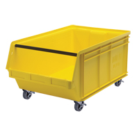 Bac mobile MAGNUM, 14-7/8" ha x 18-3/8" la x 29" p, Capacit&eacute; de 150 lb, Jaune Equipment World