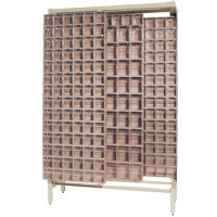Free-Standing Tip-Out Bins Slider System, 48" W x 18" D x 77" H, 303 Drawers Equipment World