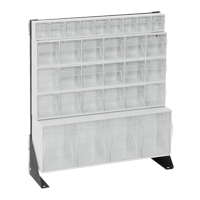 Tip-Out Bins Stand, 23-5/8" W x 8" D x 28" H, 31 Drawers Equipment World