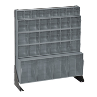 Tip-Out Bins Stand, 23-5/8" W x 8" D x 28" H, 31 Drawers Equipment World