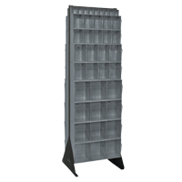 Tip-Out Bins Stand, 23-5/8" W x 16" D x 75" H, 72 Drawers Equipment World