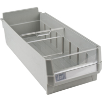 Replacement Drawer for KPC-HD Heavy-Duty Parts Cabinets, Plastic, 6-1/2" W x 14-4/5" D x 4" H, Grey Equipment World