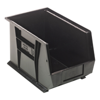 Bacs ultra empilable & suspendable, 8-1/4" la, 8" h x 13-5/8" p, Noir Equipment World