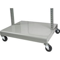 Mobile Tilt Bin Rack - Cart Only, Double-sided, 26-1/4" W x 22" D x 57-1/2" H Equipment World