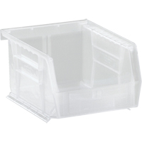 Clear-View Ultra Stack & Hang Bin, 4-1/8" W x 3" H x 5-3/8" D, Clear Equipment World