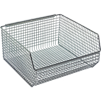 Wire Mesh Stack & Hang Bins Equipment World