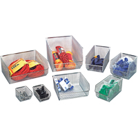 Wire Mesh Stack & Hang Bins Equipment World