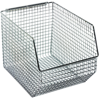 Wire Mesh Stack & Hang Bins Equipment World
