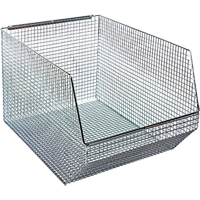 Wire Mesh Stack & Hang Bins Equipment World