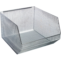 Wire Mesh Stack & Hang Bins Equipment World