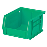 Stack & Hang Bin, 4-1/8" W x 3" H x 5-3/8" D, Green Equipment World
