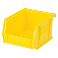 Stack & Hang Bin, 4-1/8" W x 3" H x 5-3/8" D, Yellow Equipment World