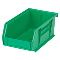 Stack & Hang Bin, 4-1/8" W x 3" H x 7-3/8" D, Green Equipment World