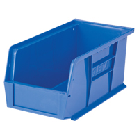 Stack & Hang Bin, 5-1/2" W x 5" H x 10-7/8" D, Blue Equipment World