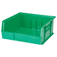 Stack & Hang Bin, 11" W x 5" H x 10-7/8" D, Green Equipment World