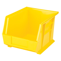 Stack & Hang Bin, 8-1/4" W x 7" H x 10-3/4" D, Yellow Equipment World